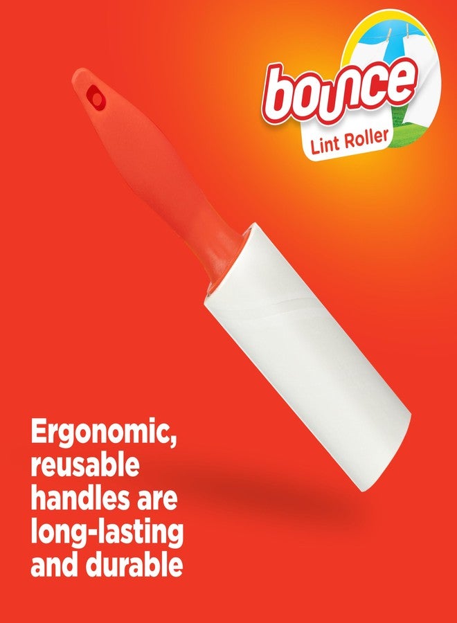 Bounce Travel Lint Rollers, 3 Pack, Quickly Removes Lint and Debris, 120 Pre-Cut Sheets Total - Image 2